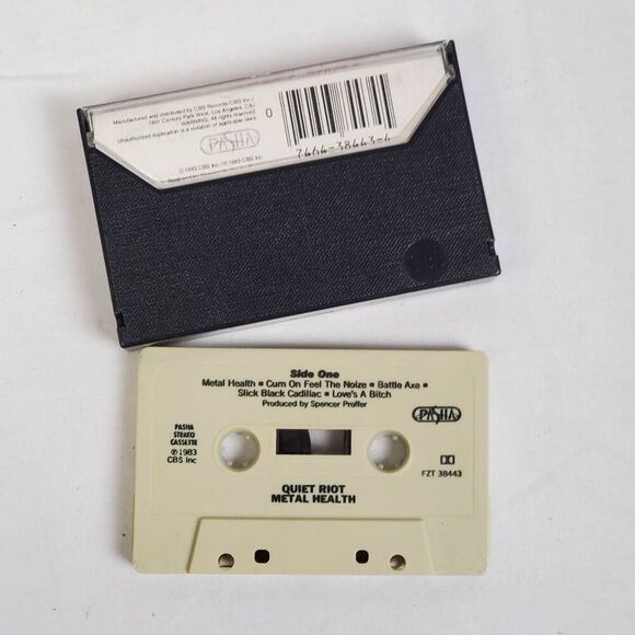 Quiet Riot - Metal Health Cassette Tape 1983 - Picture 2 of 2